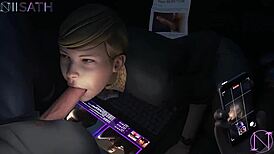Life is Strange parody compilation stretches tight teen 18+ holes in blowjob and creampie scenes.