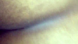 Black amateurs bent over in intense doggystyle action at home