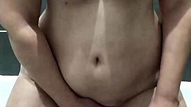 Lockdown Saturday Masturbating in the Shower with Toys on Tits and Pussy