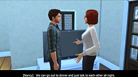 i can't stop thinkin bout vanessa, the girl next door, got me hooked in sims 4 chapter 10