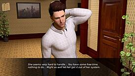 Nursing Back To Pleasure With Big Tits And Boobs In 3D Cartoon