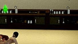 Intense Orgy in The Sims Cartoon