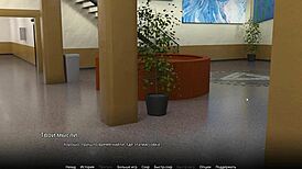 naked black whore kisses in outdoor 3d game with big nipples