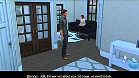 i can't stop thinkin bout vanessa, the girl next door, got me hooked in sims 4 chapter 10