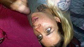 My girlfriend just swallowed and took a facial