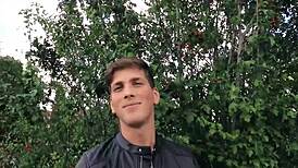 Sexy twink bends over and moans hard! 😈