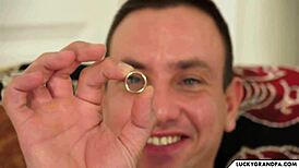 Girlfriend Cheats With Grandpa In Secret