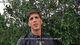 Sexy twink bends over and moans hard! 😈