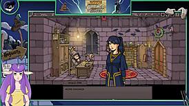 Witch trainer silver part 16 with brunette anime asian game cartoon