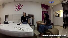 latina colombian girl reveals interesting things during interview