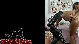 behind the scenes, wanessa boyer gets her big ass fucked hard