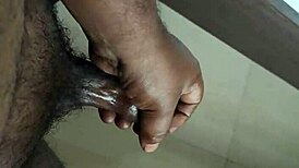 Casual Oiled Penis Massage With Asian Hands