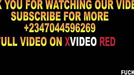 office empty, stepbro's gf fucks me 😈