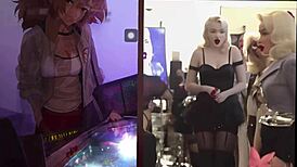 Manic Sabrina's bizarre pinball fetish?