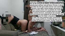 bruna silva hotwife is back for voyeur cuckold fun with old amateurs