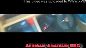 Beautiful African Amateur Sucks Monster Black Cock