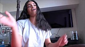 maya farrell, the skater step sister, casually fucks her little emo step brother in pov