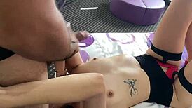 Petite Girl In Intimate Session