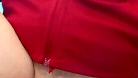 Man, I’m just pissing and showing off my open pussy here