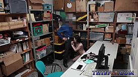 Brunette Teen Fucks Patron While Redhead Gets Hard Fucking