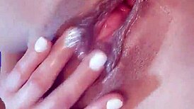 watch my big clit and swollen pussy squirt while i masturbate?