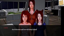 my new family 129 brings intense teen anime vibes!