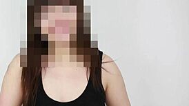 Strange erotic fetish video with Asian upskirt tongue play