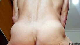 Sexy guy fucking that fleshlight hard at the window, moaning until he cums inside.