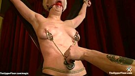 Blonde Slave Endures Torment