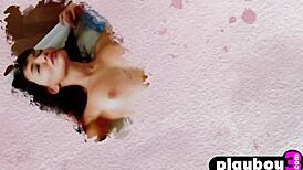 ana says, 'watch my perfect ass striptease'