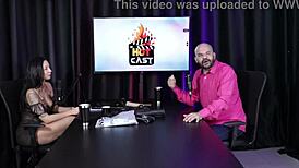 i'm excited about our three partners creating content with black models in sheer red lingerie