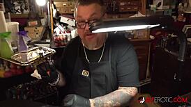 i touch myself during my tattoo