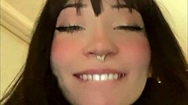 My boyfriend wants me to get wet and touch myself on webcam, no clothes! 😏