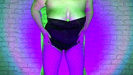 I'm milky mari, bbw wife, milking my boobs in cosplay