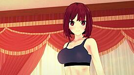 Sex With Moaning Kana Arima In 3D Hentai