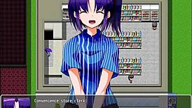 Outdoor Encounter With Cashier At Grocery Store