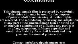 she was bound in the pool for bondage play