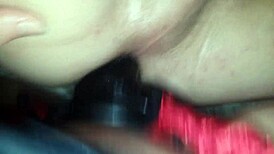 Hott Wife Pegging Husband's Tight 18+ Ass at Home