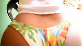 The whore almost let me eat her tight pussy, but her pimp showed up with a hard cock for a gangbang.