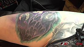 i touch myself during my tattoo