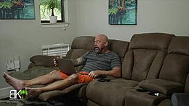 Ghostface Fucks Hairless Pussy In Lingerie With Cumshot