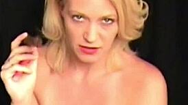 charlee chase smokes while playing with boy toy in fetish