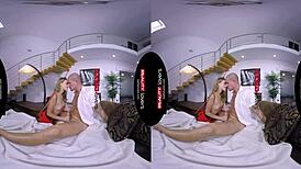 Blonde In Ladybug Costume Rides In Missionary And Cowgirl