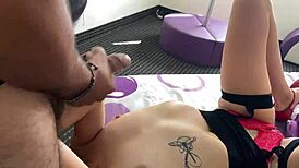 Petite Girl In Intimate Session