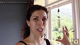 Brunette Dancing Wet POV Blowjob on Monster Cock in Sex Club Challenge Day 5