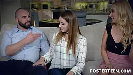 foster laney grey told to bang with horny stud and wife aaliyah love.