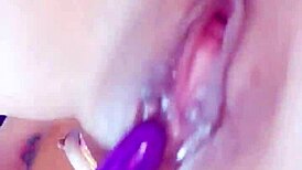 watch my big clit and swollen pussy squirt while i masturbate?