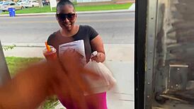 My Uber Eats Driver Recognized Me And Asked If She Could Be In One Of My Videos