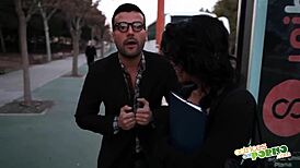 El profesor folla duro en sesión de casting