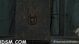 Slender Maid Fingers Her Wet Pussy Casually